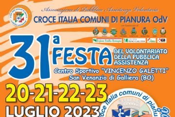 31&#176; Festa del volontariato della pubblica assistenza