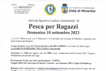 GARA DI PESCA PER RAGAZZI