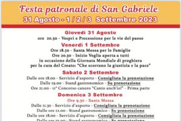 Festa Patronale di San Gabriele
