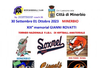 19&#176; MEMORIAL GIANNI ROVATTI