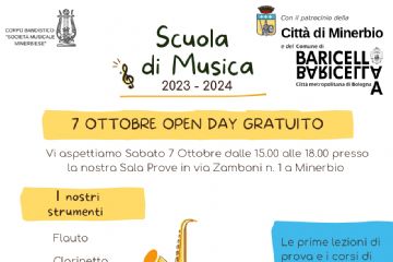 Open Day Scuola di musica Banda di Minerbio