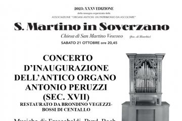 Concerto Organi Antichi a San Martino in Soverzano
