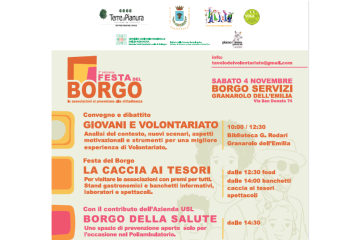 &quot;Festa del Borgo&quot;, il 4 novembre la seconda edizione