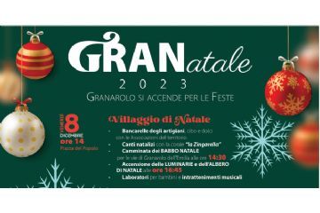 GRANatale 2023, Granarolo si accende per le Feste