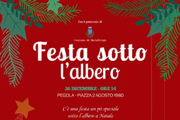 Festa sotto l&#39;albero a Pegola