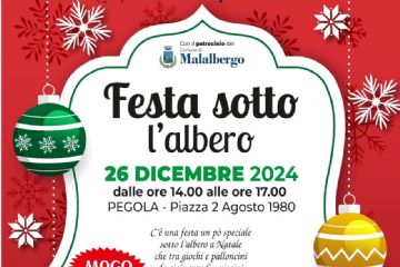 Festa Sotto l&#39;Albero - Pegola 26 Dicembre 2024