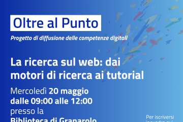 “Oltre al Punto”: un laboratorio per imparare a cercare informazioni sul web