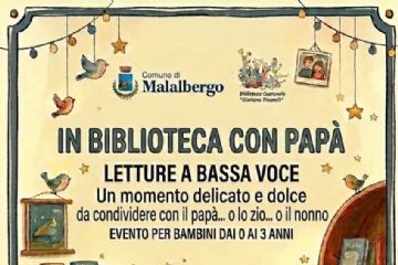 In biblioteca con papà