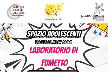 Spazi d'ascolto per adolescenti e preadolescenti del CPF: Nuovo ciclo percorsi laboratoriali (giugno-luglio)