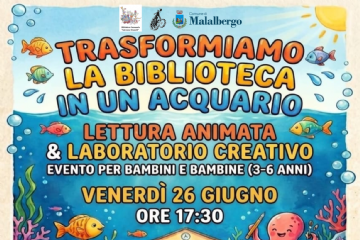 Trasformiamo la biblioteca in un acquario! 