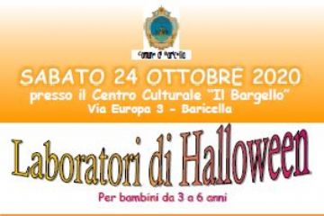 Laboratori di Halloween per bambini/e da 3 a 6 anni