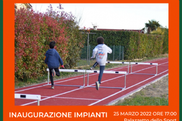 Sport e Cultura: Inaugurazione impianti di atletica e Presentazione del libro di Stefano Bonaccini