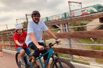 Barbecue de L&#39;Arche per il progetto &quot;Da Bologna a Roma in tandem&quot;