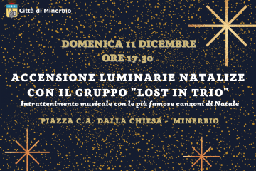 SPETTACOLO ACCENSIONE LUMINARIE NATALIZIE